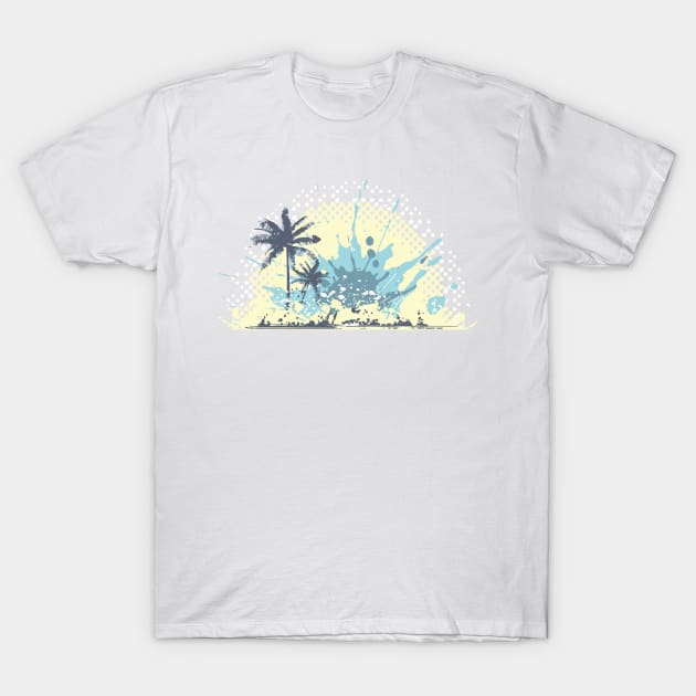 Beach Halo T-Shirt by shipwrecked2020